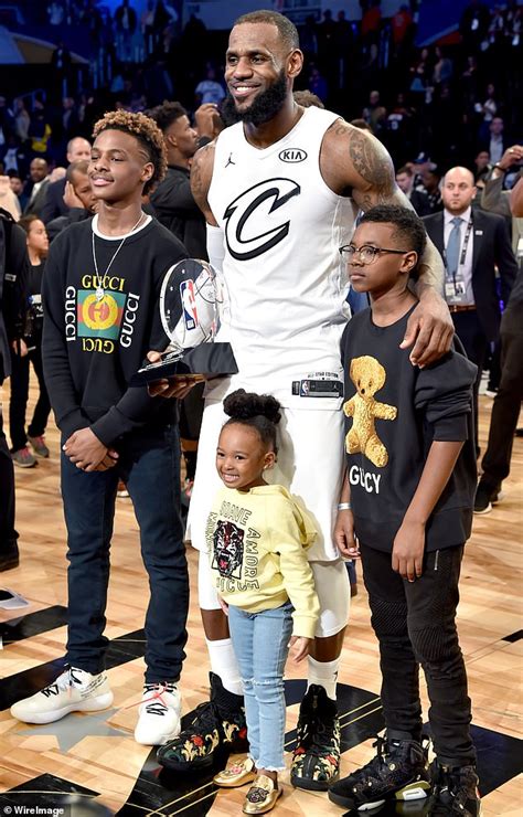 lebron james children.